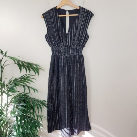 Altar'd State Pants - Altar'd State | Black & White Cropped Jumpsuit